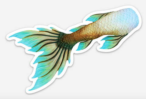 Mystery Signature Tail Sticker - 5 pack
