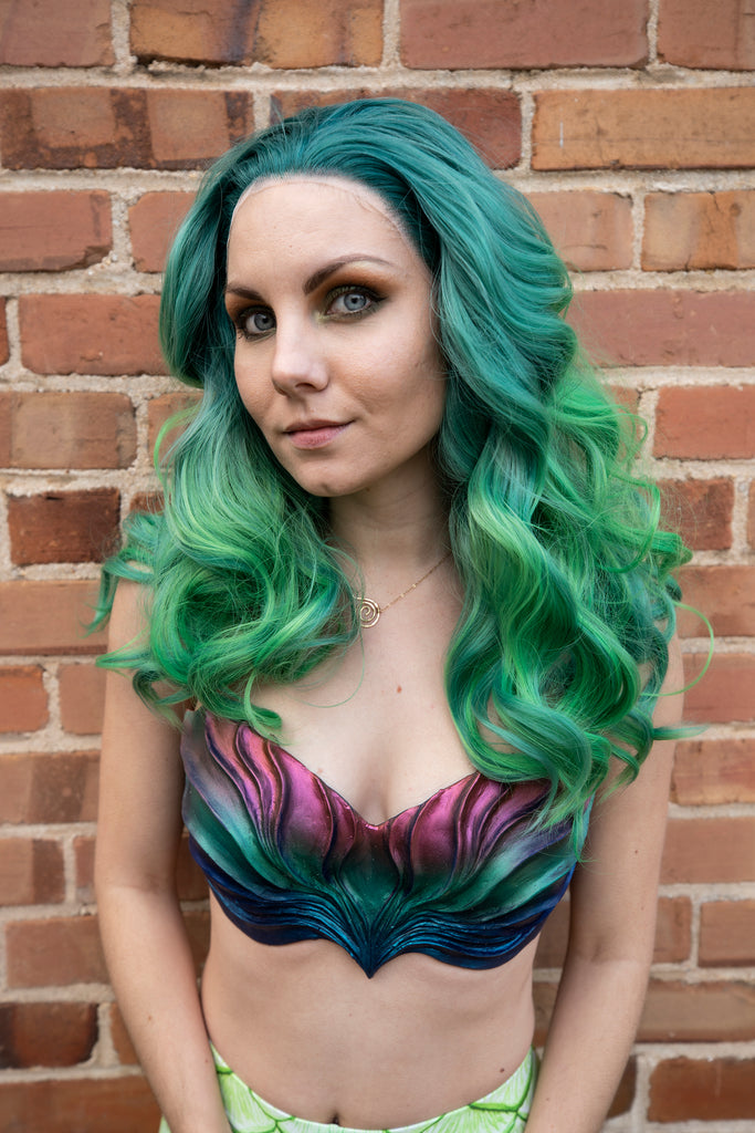 Misty Sea Foam Lace Front Wig – Finfolk Productions