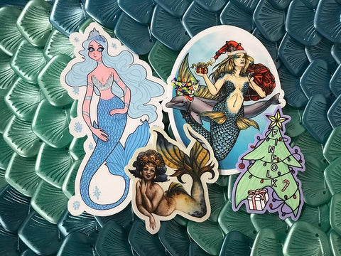 I'm A Finfolk Mermaid Sticker