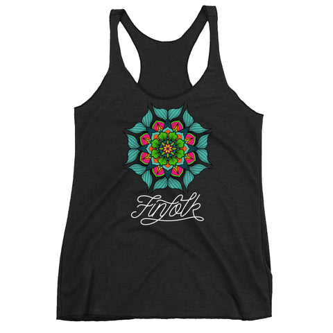 Finfolk Crest Racerback Tank