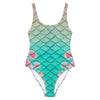 Turquoise Sunrise One-Piece Swimsuit
