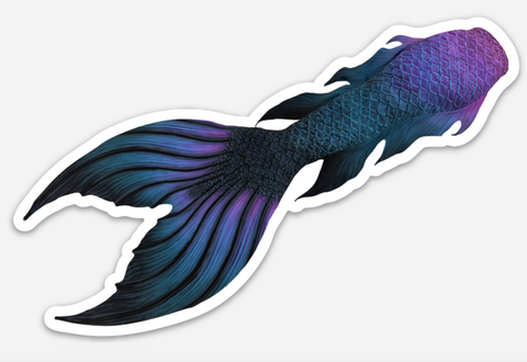 Mystery Signature Tail Sticker - 5 pack