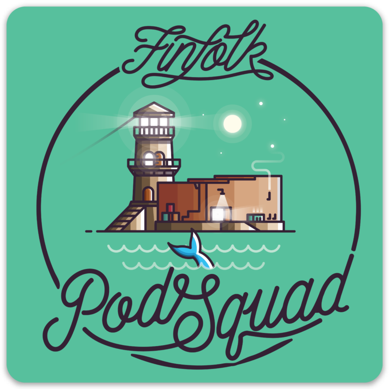 Official Pod Squad Sticker